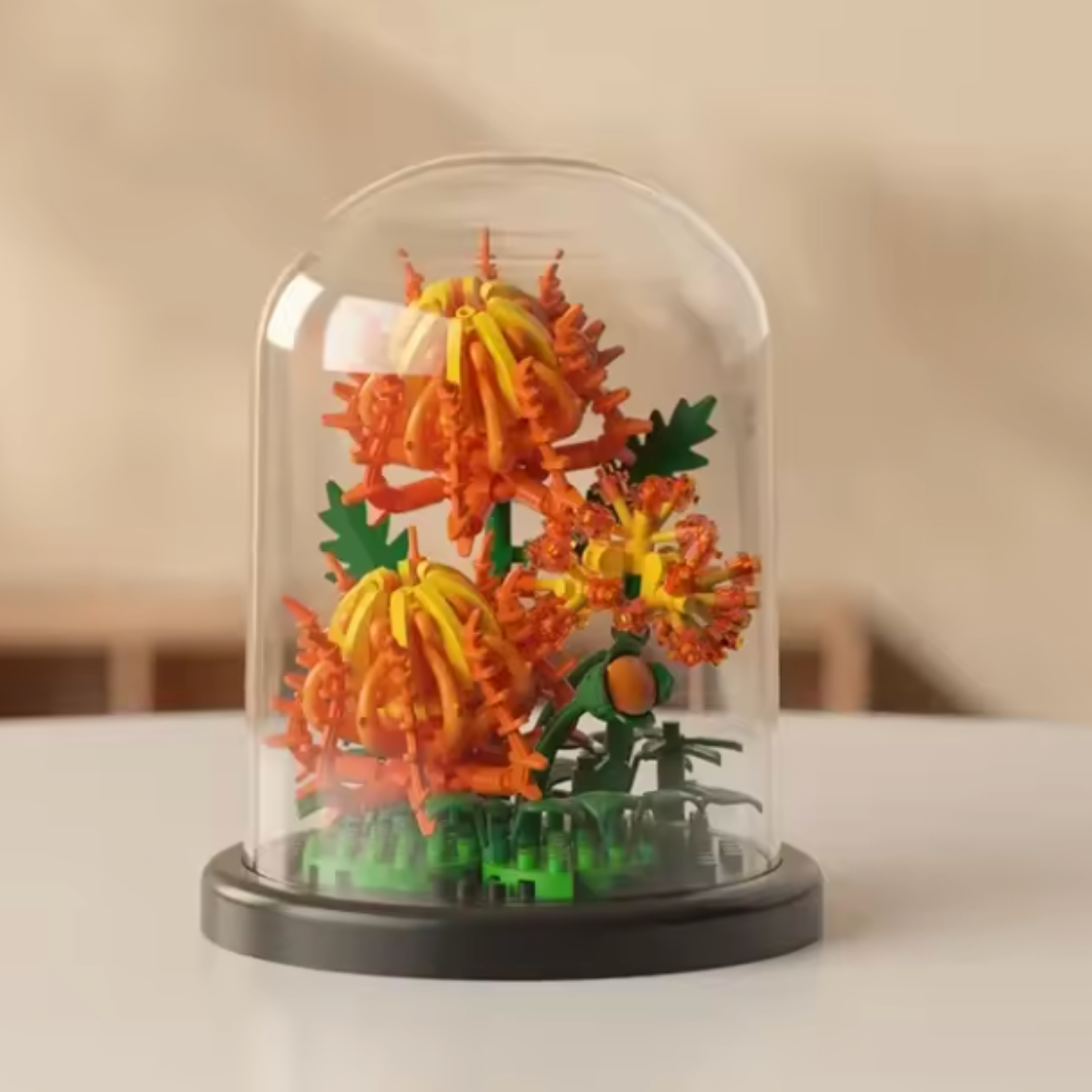 Flor Construible Minimalista